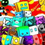 Group logo of Unlock and challenge Geometry Dash levels