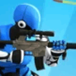 Group logo of 1v1 LOL shooting arena: a thrilling battle.