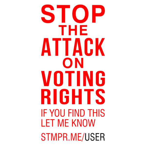 Stop the Attack on Voting Rights