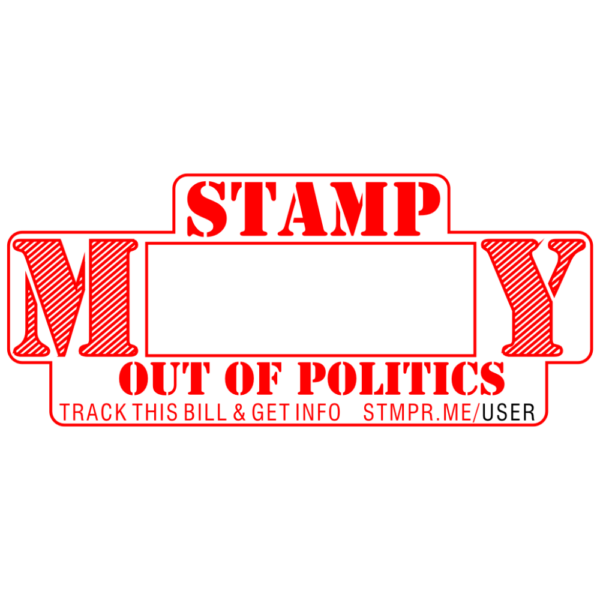 Stamp Money Out of Politics