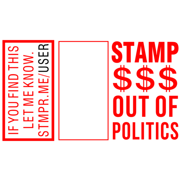 Stamp Money Out of Politics