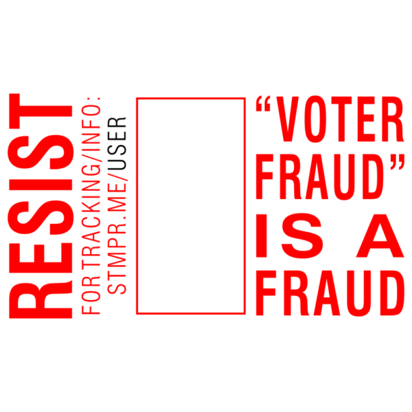 RESIST – ‘Voter Fraud’ is a Fraud